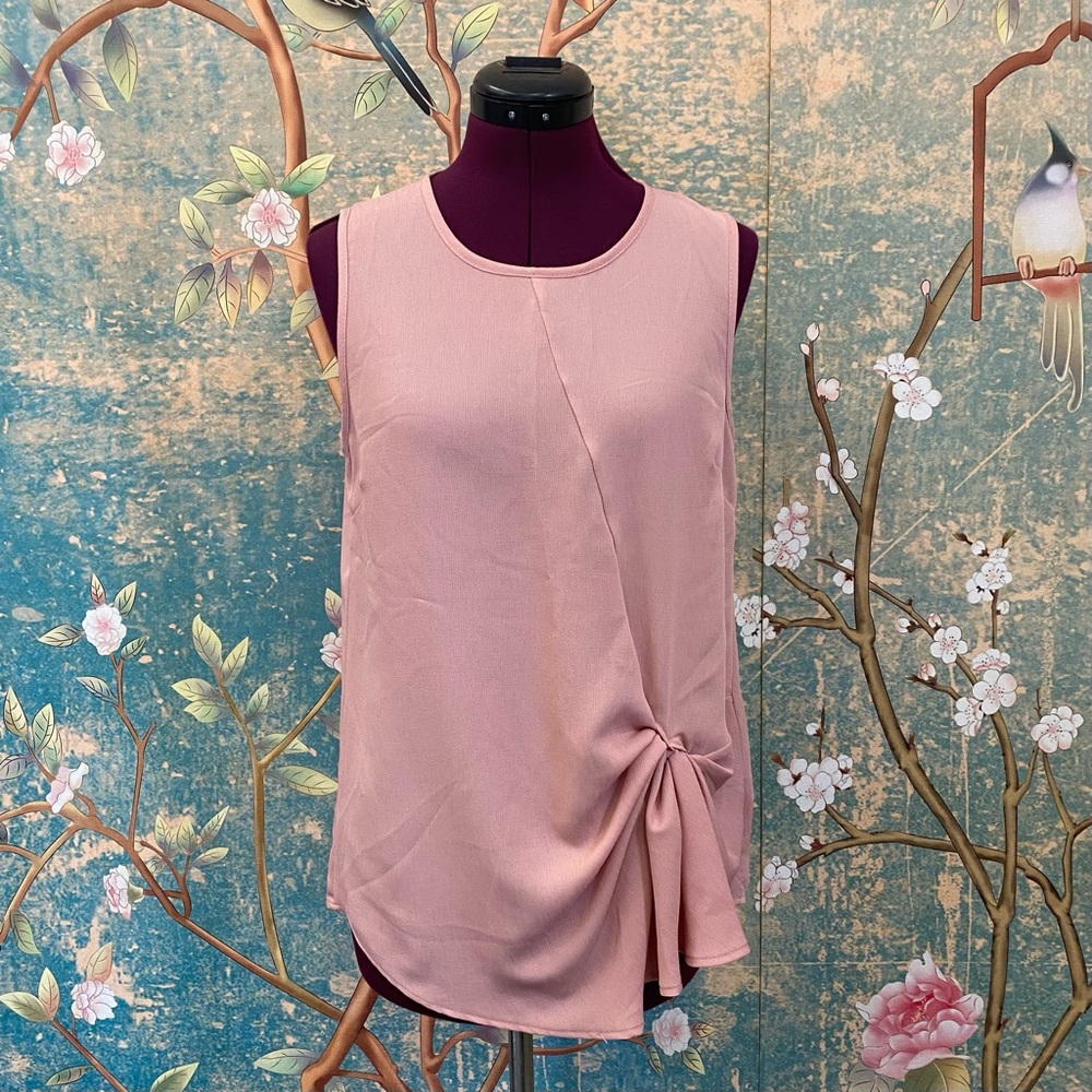 NWOT Soft Pastel Pink Blouse